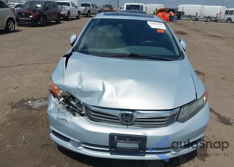 2012 Honda Civic Ex из США, поврежденный, VIN 19XFB2F85CE027767